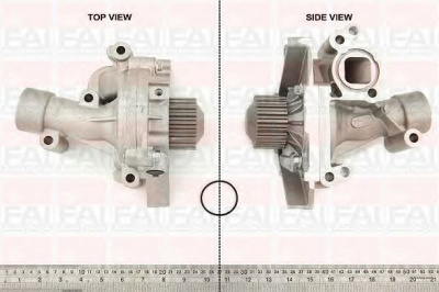 FAI AUTOPARTS wp6477 -  Водяной насос